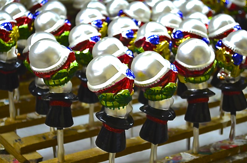 décorations de Noël en verre boules de Noël producteur de décorations Pologne