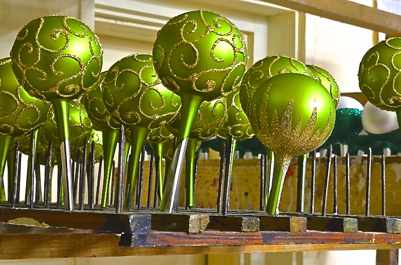décorations de Noël en verre boules de Noël producteur de décorations Pologne