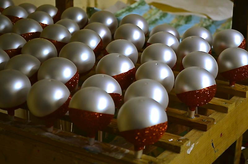 décorations de Noël en verre boules de Noël producteur de décorations Pologne